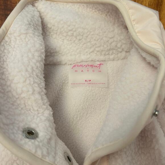 NWT Free People FP Movement X Hatch Hit The Slopes Fleece Jacket Canvas Size S - Picture 9 of 10